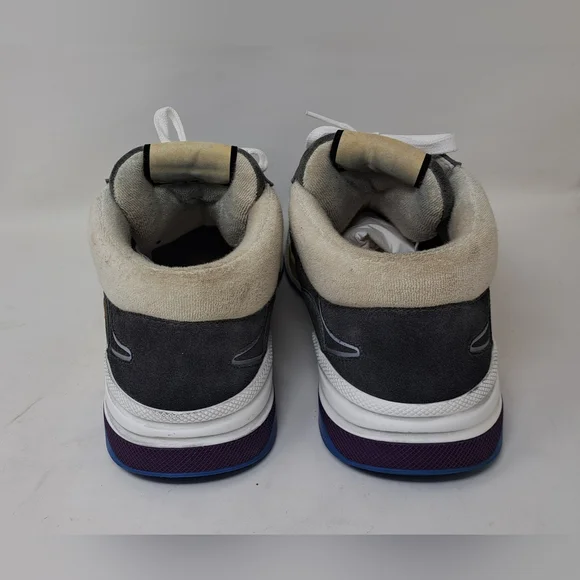 Gucci Men's Ultraspace Mid Top Sneakers Shoes Lace Up Velcro Strap Size 9 US - Picture 15 of 16